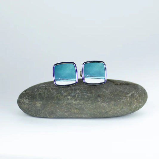 Cath Waters - Red Croft, Isle of Barra Cufflinks