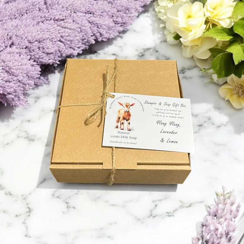Scottish Goats Milk Soap Co - Soap & Shampoo Bar Gift Set