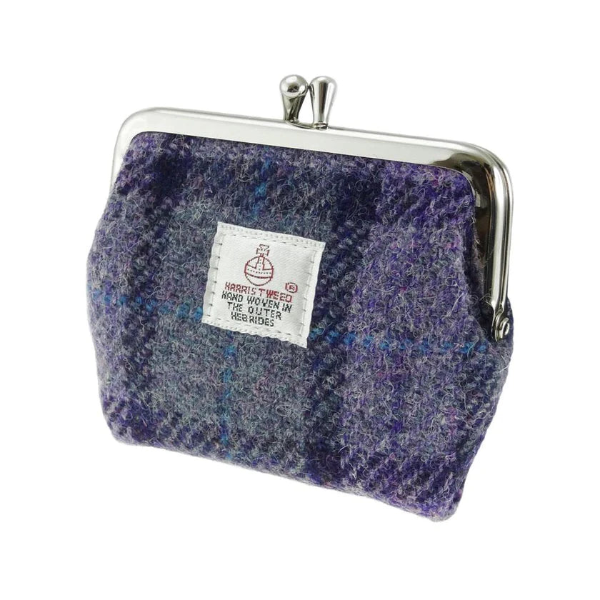 Glen Appin of Scotland Harris Tweed 'Eigg' Small Clasp Purse