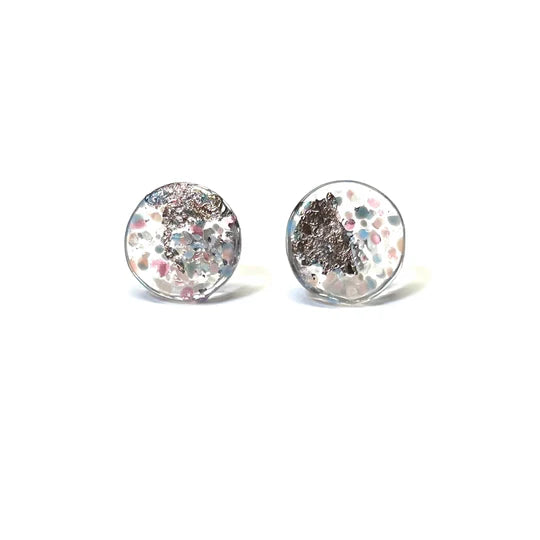 Helen Chalmers Palladium Midi Studs - Skye