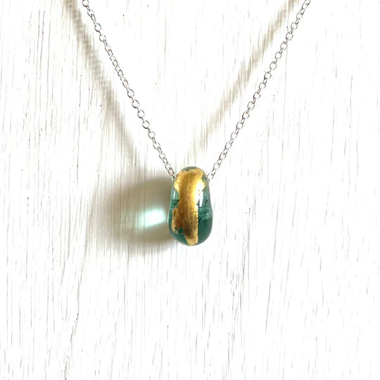 Helen Chalmers Opal and Gold Whisky Bottle Pendant