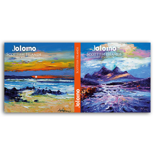 JOLOMO Greeting Card Wallet - Scottish Islands