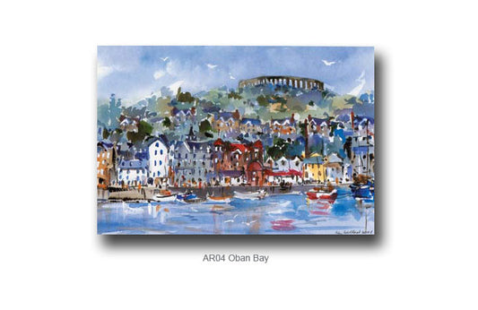 Ken Lochhead - Oban Bay Greeting Card