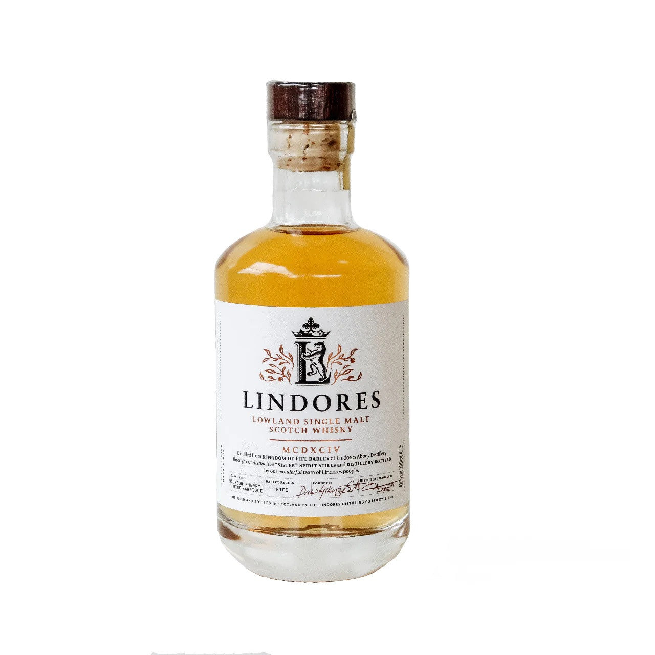 Lindores Lowland Single Malt Scotch Whisky