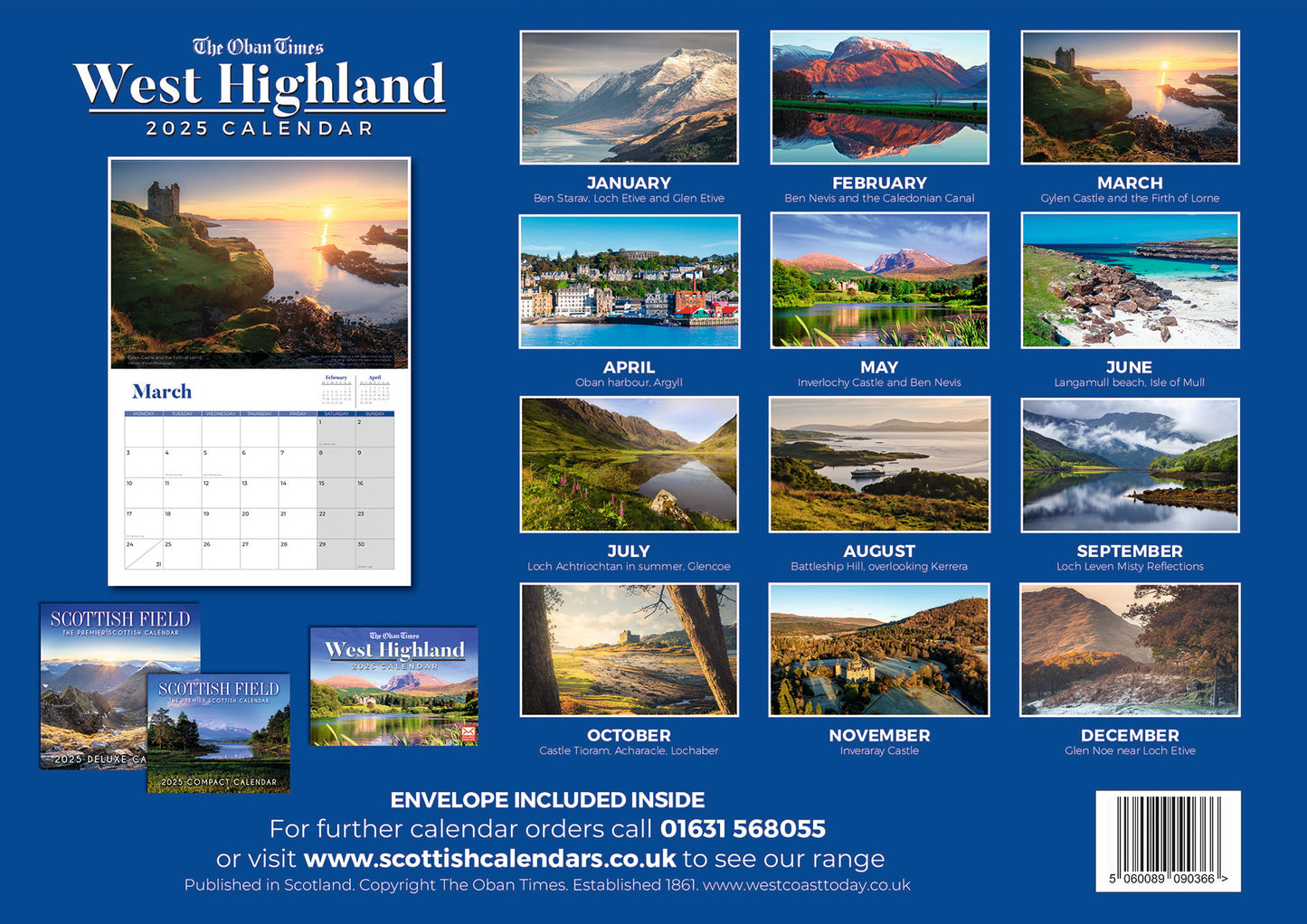 Oban Times' West Highland Calendar 2025