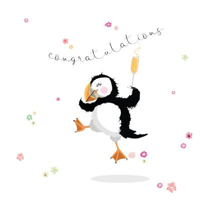 Pink Pig Cards - Congratulations