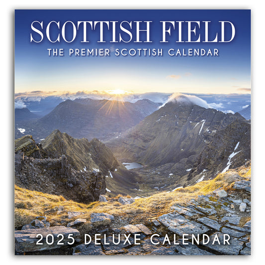 Scottish Field Deluxe Large Calendar 2025