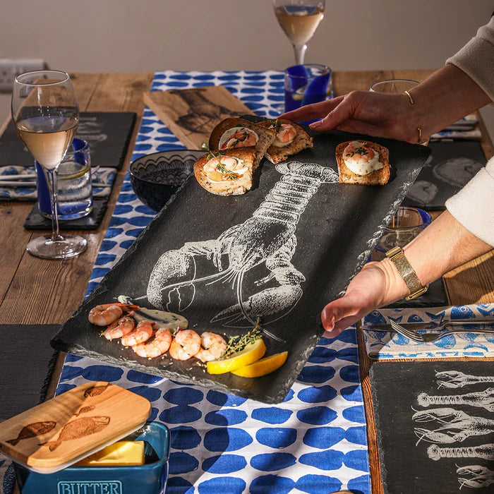 Selbrae House - Lobster Slate Table Runner