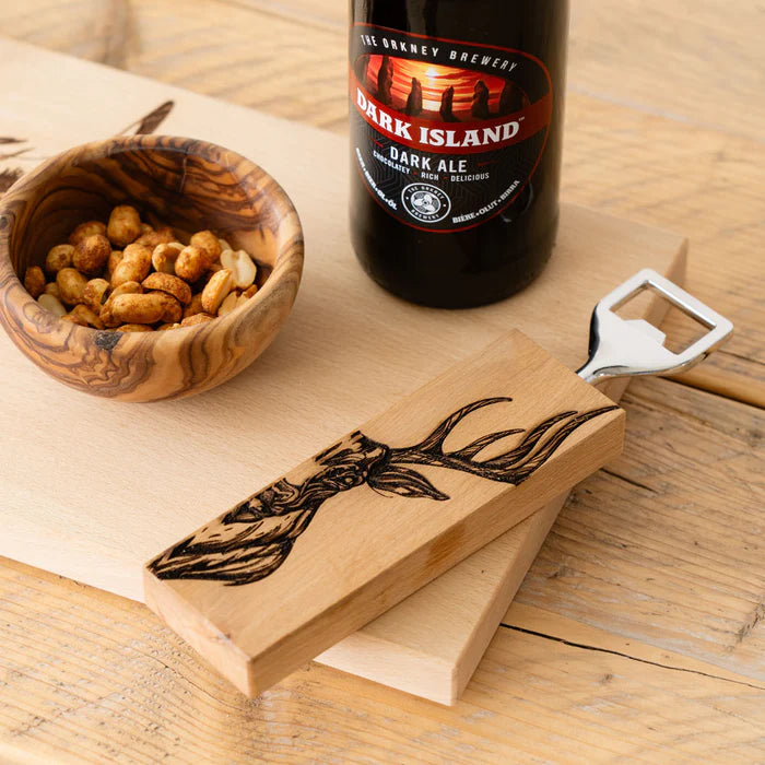 Selbrae House - Scandi Stag Beech Bottle Opener