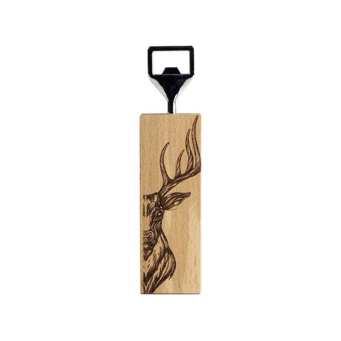 Selbrae House - Scandi Stag Beech Bottle Opener