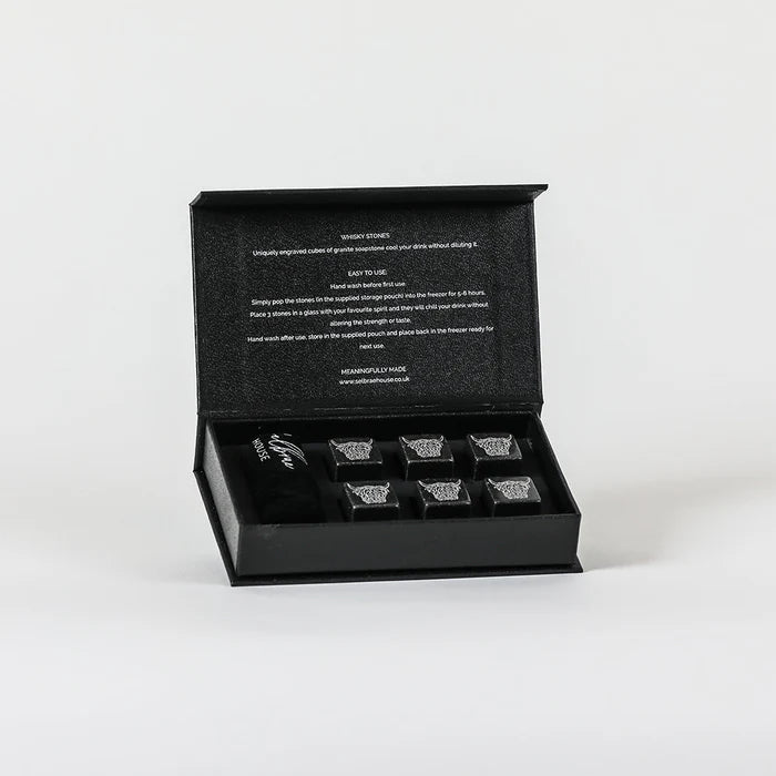 Selbrae House - Highland Cow Whisky Stones