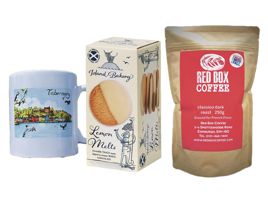 Special Offer! Tobermory Mug, Coffee & Biscuits!