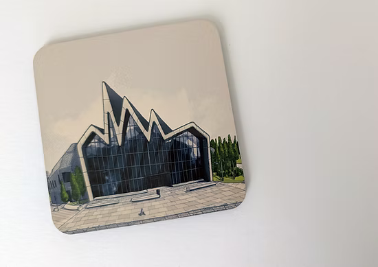 Turadh Design Co - Glasgow Illustrated Coaster Set