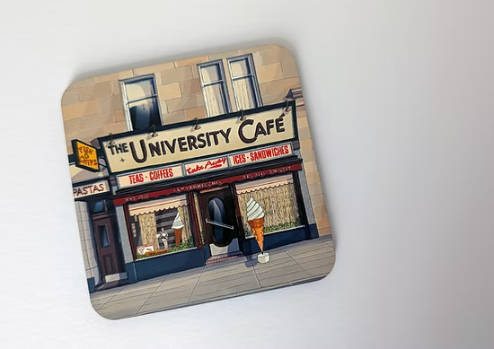 Turadh Design Co - Glasgow Illustrated Coaster Set