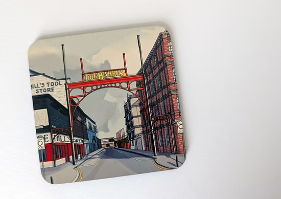 Turadh Design Co - Glasgow Illustrated Coaster Set