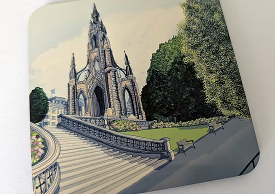 Turadh Design Co - Edinburgh Illustrated Coaster Set