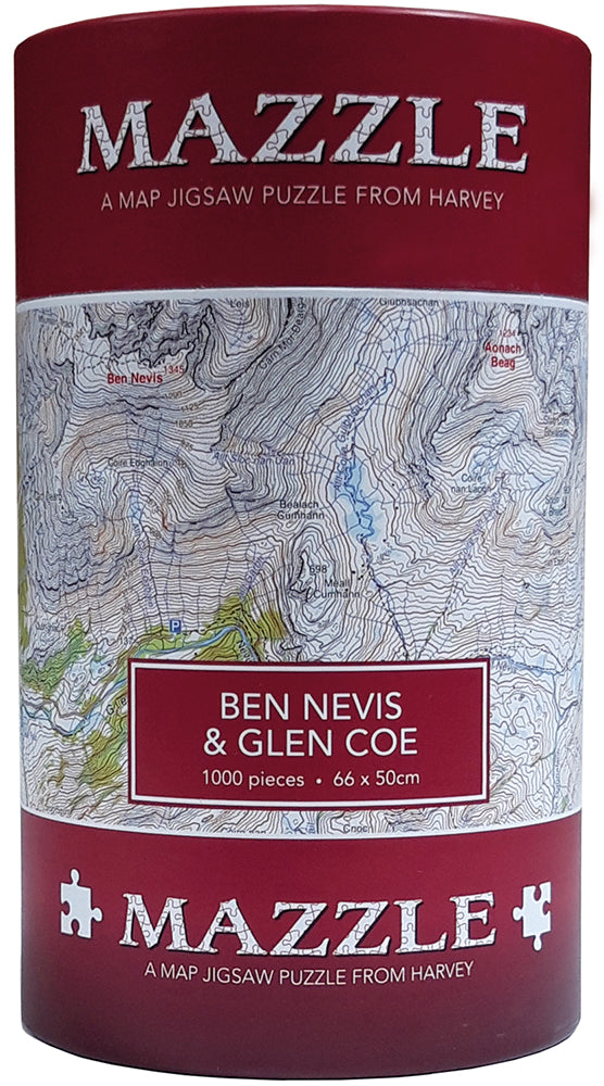 Harvey Maps - Ben Nevis Mazzle