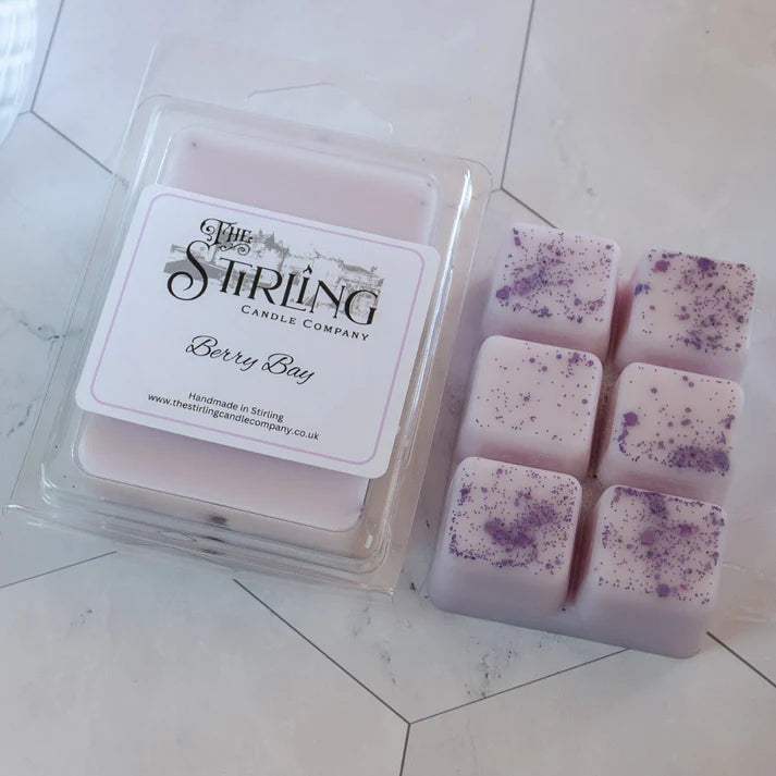 The Stirling Candle Company - Berry Bay - Wax Melt Clamshell