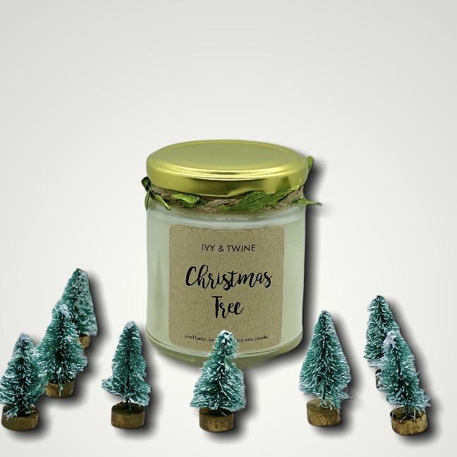 Ivy & Twine Christmas Tree Candle