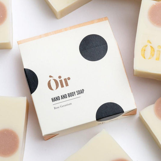 Oir Hand & Body Soap - Rose Geranium